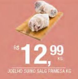 DB Supermercados Joelho suino salgado frimesa kg oferta