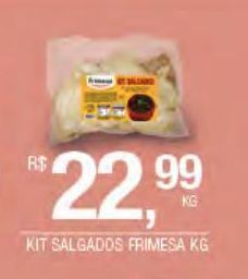 DB Supermercados Kit salgados frimesa kg oferta