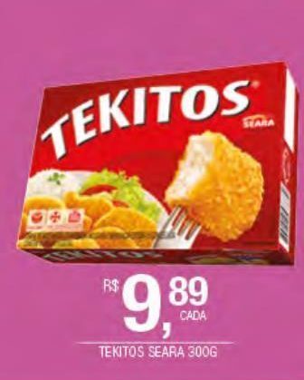 DB Supermercados Tekitos seara 300g oferta