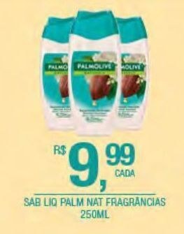 DB Supermercados Sabonete líquido palmolive 250ml oferta