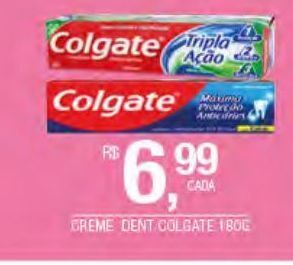 DB Supermercados Creme dental colgate 180g oferta