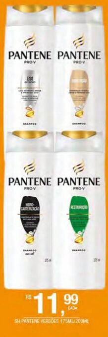 DB Supermercados Shampoo pantene 175ml/200ml oferta