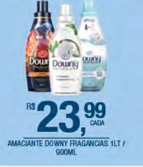 DB Supermercados Amaciante downy fragrãncias 1l/900ml oferta