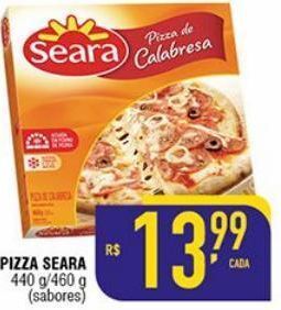 Mercantil Rodrigues Pizza seara 440g e 460g oferta