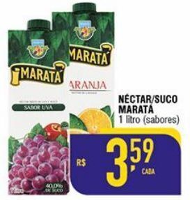 Mercantil Rodrigues Néctar / suco maratá 1lt oferta