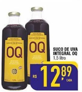 Mercantil Rodrigues Suco de uva integral oq 1.5lt oferta