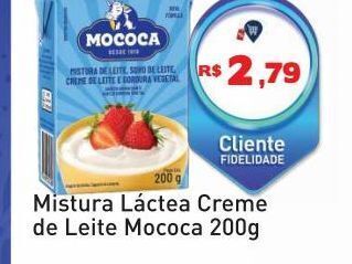Tonin Superatacado Mistura láctea creme de leite mococa 200g oferta