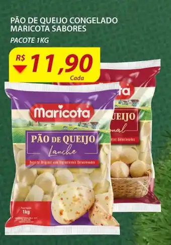 Assaí Atacadista Pao de Queijo Congelado Maricota Sabores 1kg oferta