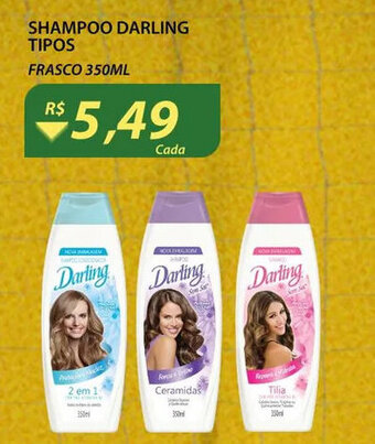 Assaí Atacadista Shampoo Darling Tipos 350ml oferta
