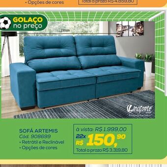 Lojas Colombo Sofá oferta