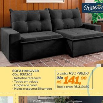 Lojas Colombo Sofá oferta