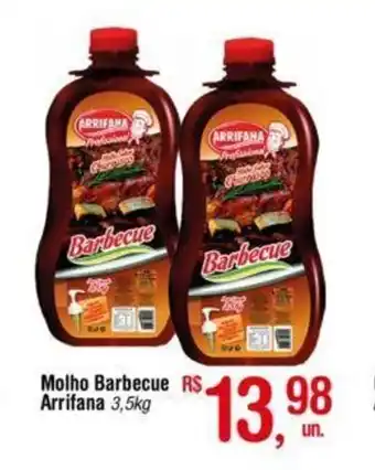 Fort Atacadista Molho Barbecue Arrifana 3.5kg oferta