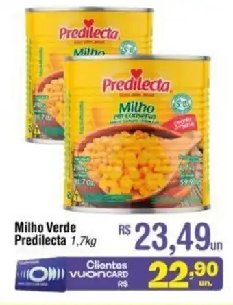Fort Atacadista Milho Verde Predilecta sache 1.7kg oferta
