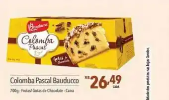 Supermercados Condor Colomba Pascal Bauducco Frutas Gotas De Chocolate Caixa 700g oferta