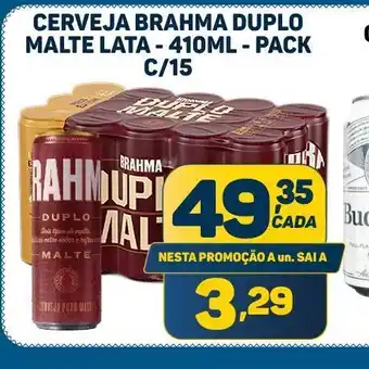 Dom Atacadista Cerveja brahma duplo oferta