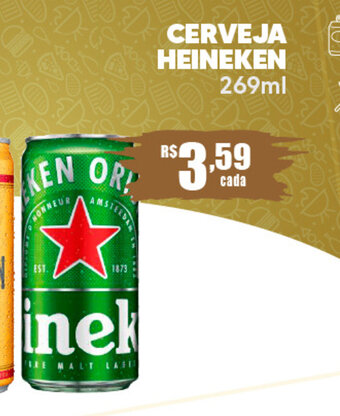 Supermercado Precito Cerveja heineken 269ml oferta