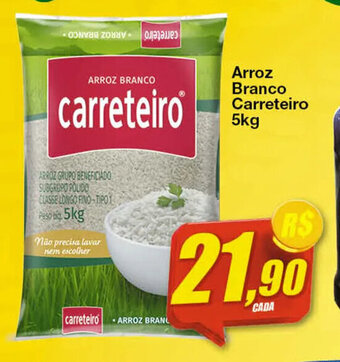 Arroz Branco Carreteiro 5kg