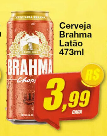Cerveja Brahma Latao 473ml