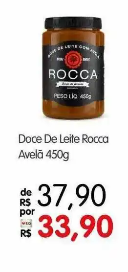 Doce de leite rocca avelã