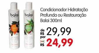 Condicionador hidratação profunda ou restauração balai