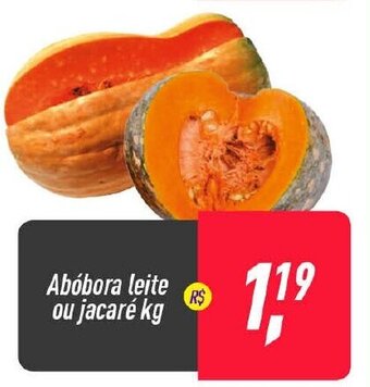 Frangolândia Abobora Leite ou Jacare 1kg oferta