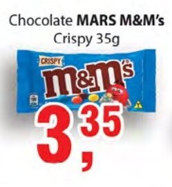 Chocolate Mars M&M's Crispy 35g