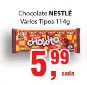 Supermercados Mundial Chocoalte Nestle 114g oferta
