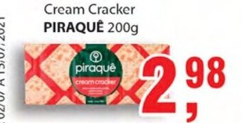 Cream Cracker Piraque 200g