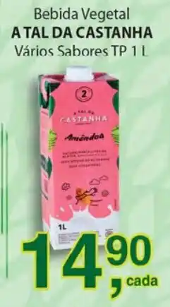 Bebida Vegetal A Tal Da Castanha 1L