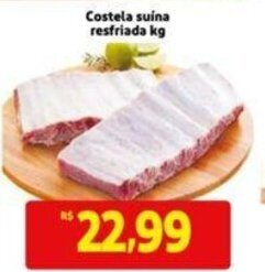 Extra Supermercado Costela Suina Resf. 1kg oferta