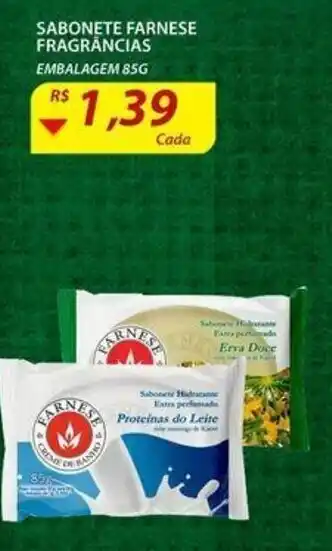Assaí Atacadista Sabonete Farnese Fragrancias 85g oferta