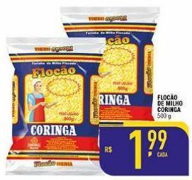Mercantil Rodrigues Flocão de milho coringa 500g oferta