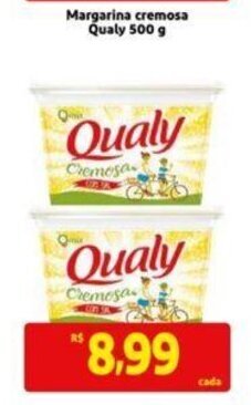 Extra Supermercado Margarina cremosa Qualy 500g oferta