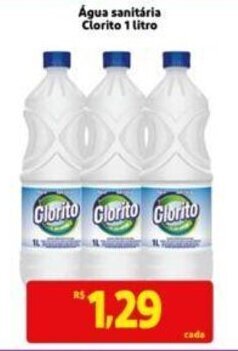 Extra Supermercado Agua Sanitaria Clorito 1L oferta