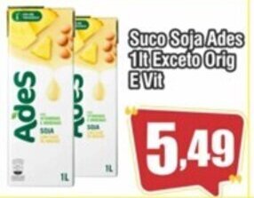 O Boticário Suco Soja Ades 1L oferta