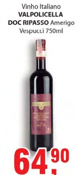 Supermercados Mundial Valpolicella Doc Ripasso 750ml oferta