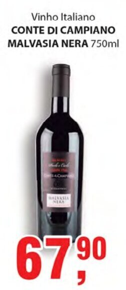 Supermercados Mundial Conte di Campiano Malvasia Nera 750ml oferta