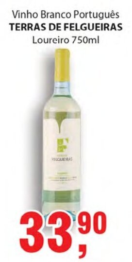 Supermercados Mundial Terras de Felgueiras 750ml oferta