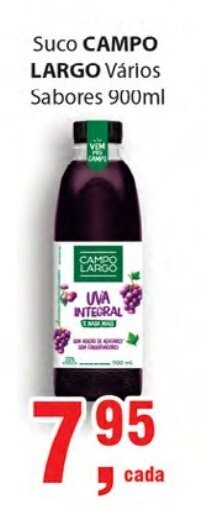 Supermercados Mundial Suco Campo Largo 900ml oferta
