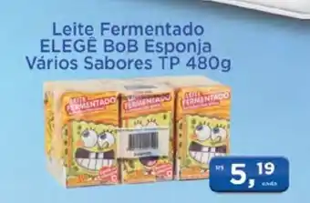 Supermercados Mundial Leite Fermentado Elege Bob Esponja 480g oferta