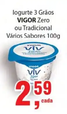 Supermercados Mundial Vigor zero ou tradicional 100g oferta