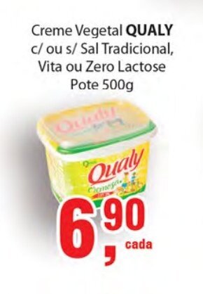 Supermercados Mundial Qualy 500g oferta