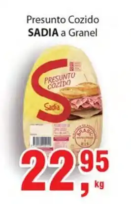 Supermercados Mundial Presunto Cozido Sadia a granel oferta
