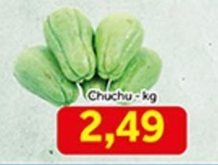 Shibata Supermercados Chuchu 1kg oferta