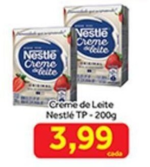 Shibata Supermercados Creme de Leite Nestle TP 200g oferta