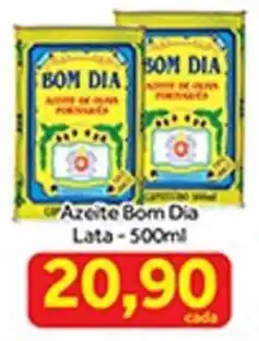 Shibata Supermercados Azeite Bom Dia lata 500ml oferta