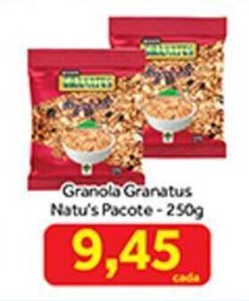 Granola Granatus Natu's Pacote 250g