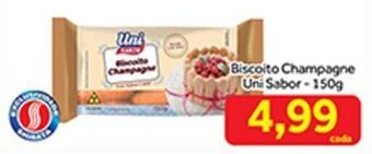 Shibata Supermercados Biscoito Champagne Uni Sabor 150g oferta