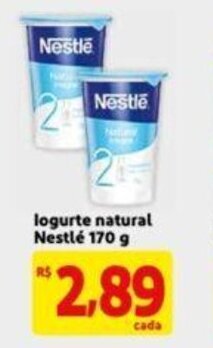 Extra Supermercado Iogurte Natural Nestle 170g oferta