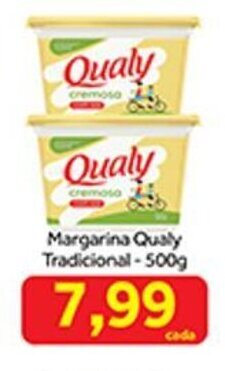 Shibata Supermercados Margarina Qualy Trad. 500g oferta